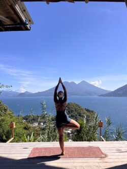 Yoga session